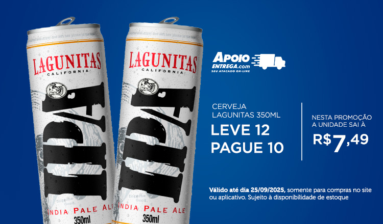 Cerveja Lagunitas 350ml 25/09